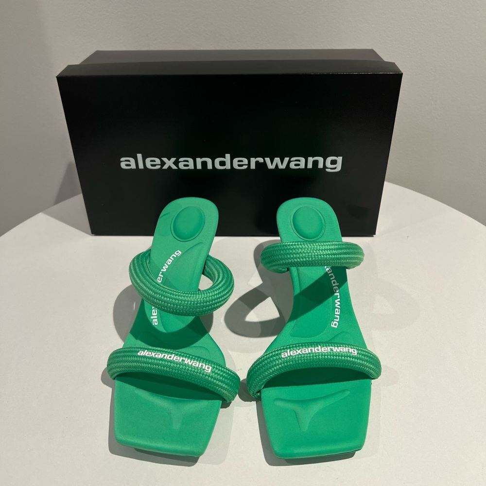 Alexander Wang Jessie Sand in Island Green